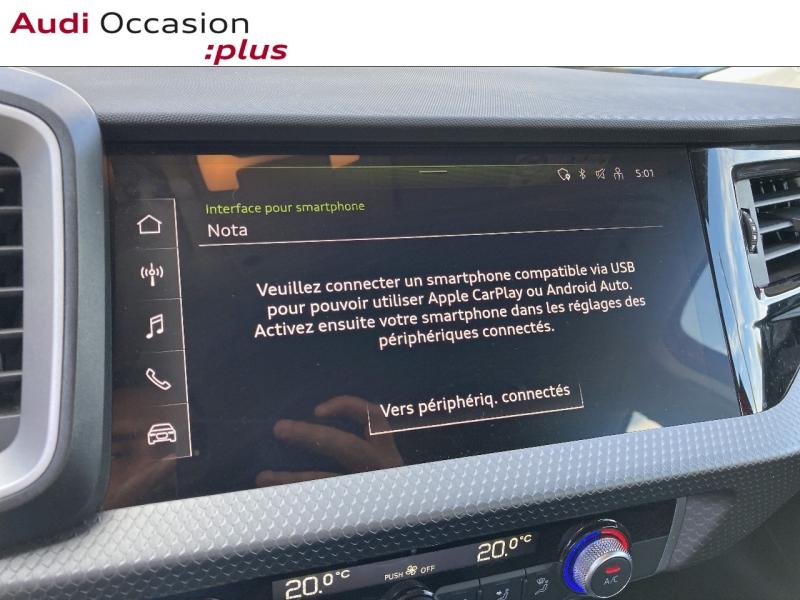 Voitures occasions Audi A1 Sportback Advanced Rivery