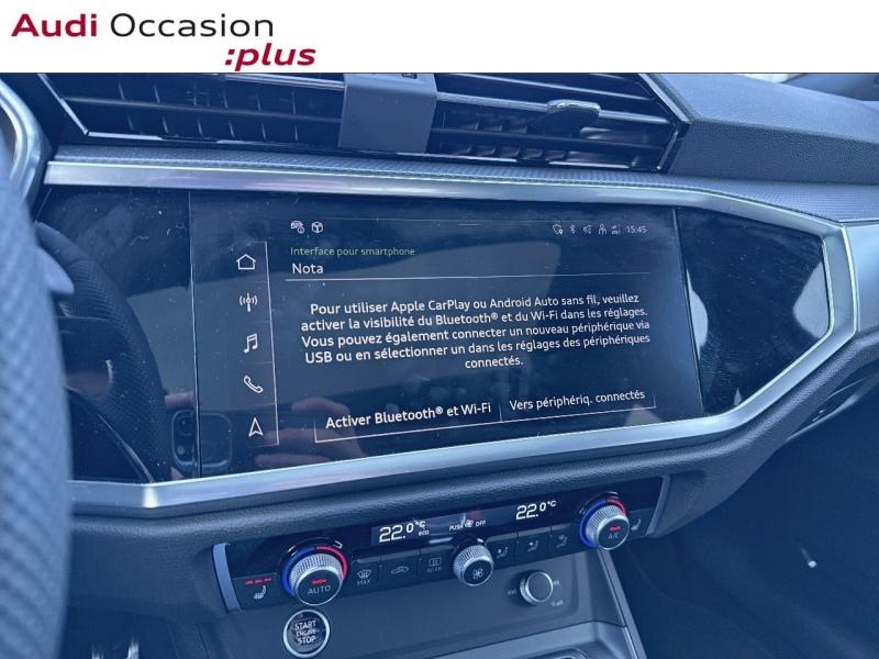 Voitures occasions Audi Q3 Sportback S line plus Rivery
