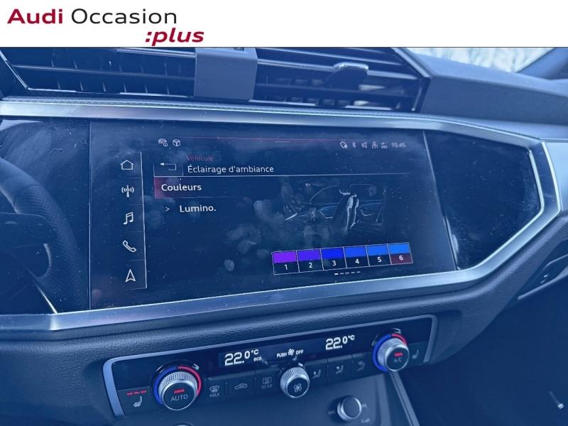 Voitures occasions Audi Q3 Sportback S line plus Rivery