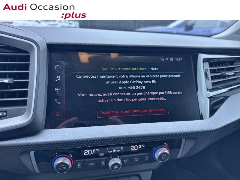 Voitures occasions Audi A1 Sportback S line Rivery
