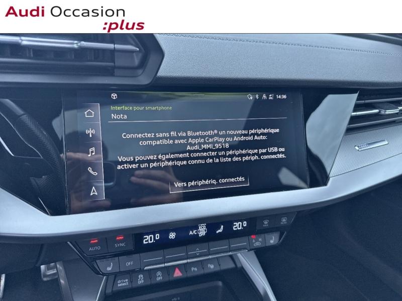 Voitures occasions Audi A3 Berline S line Rivery