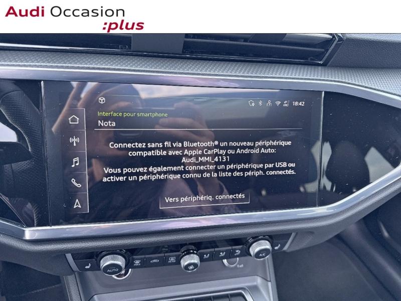 Voitures occasions Audi Q3 Sportback S line plus Rivery