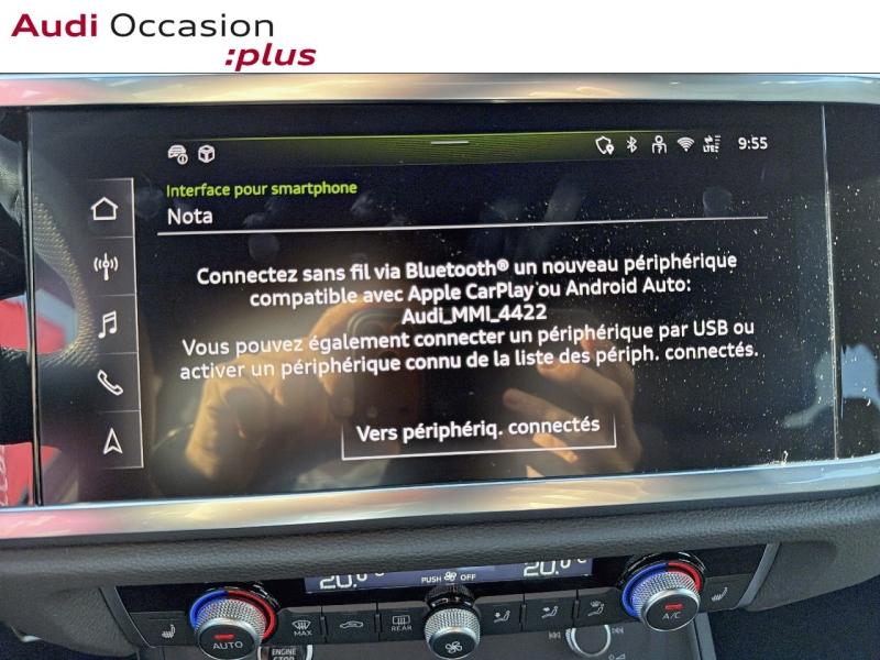 Voitures occasions Audi Q3 Sportback S line plus Rivery