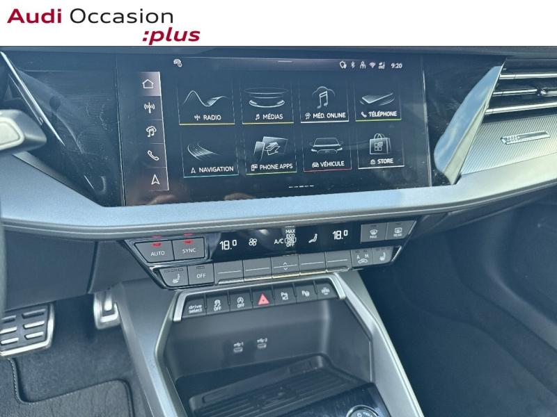 Voitures occasions Audi A3 Sportback S line Rivery