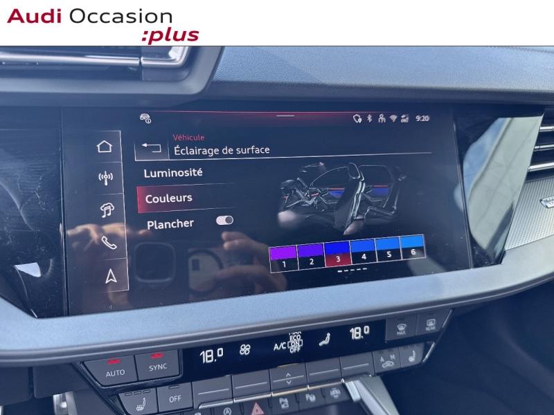 Voitures occasions Audi A3 Sportback S line Rivery
