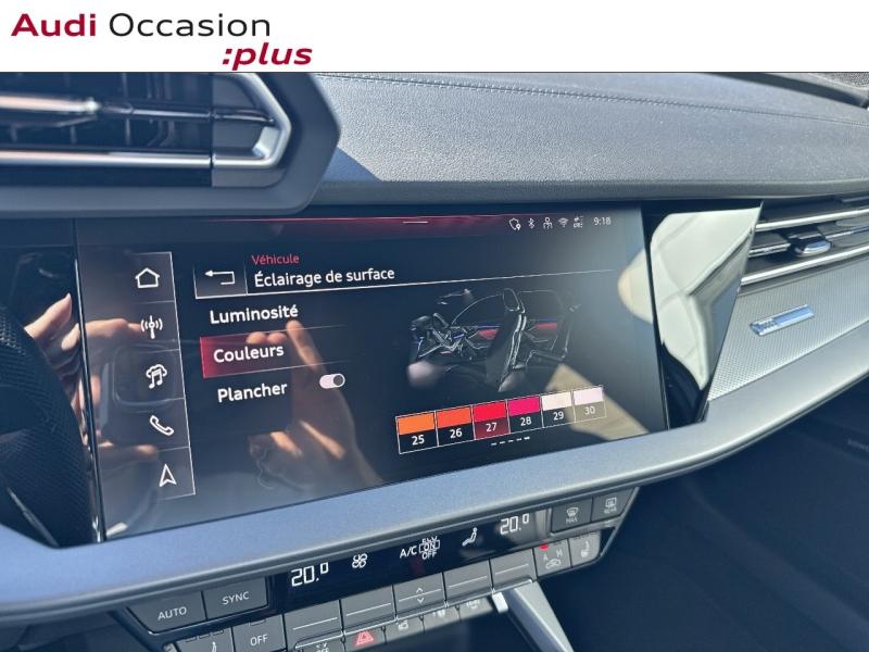 Voitures occasions Audi A3 Sportback S line Rivery