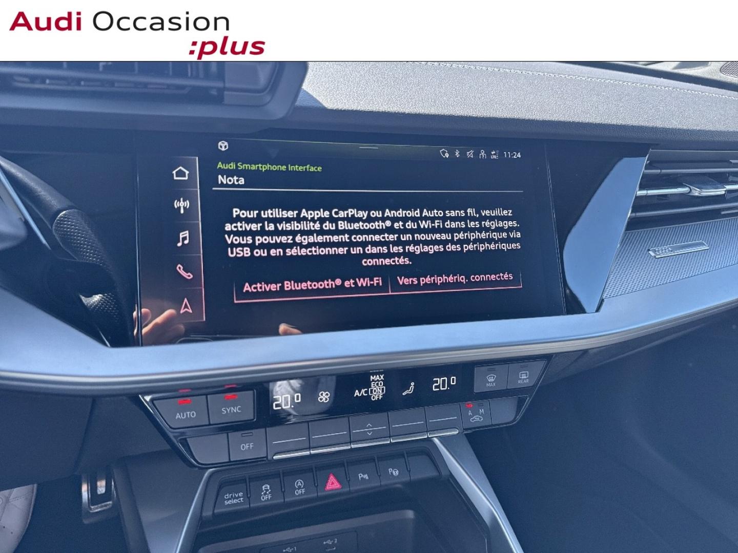 Voitures occasions Audi A3 Sportback S line Rivery