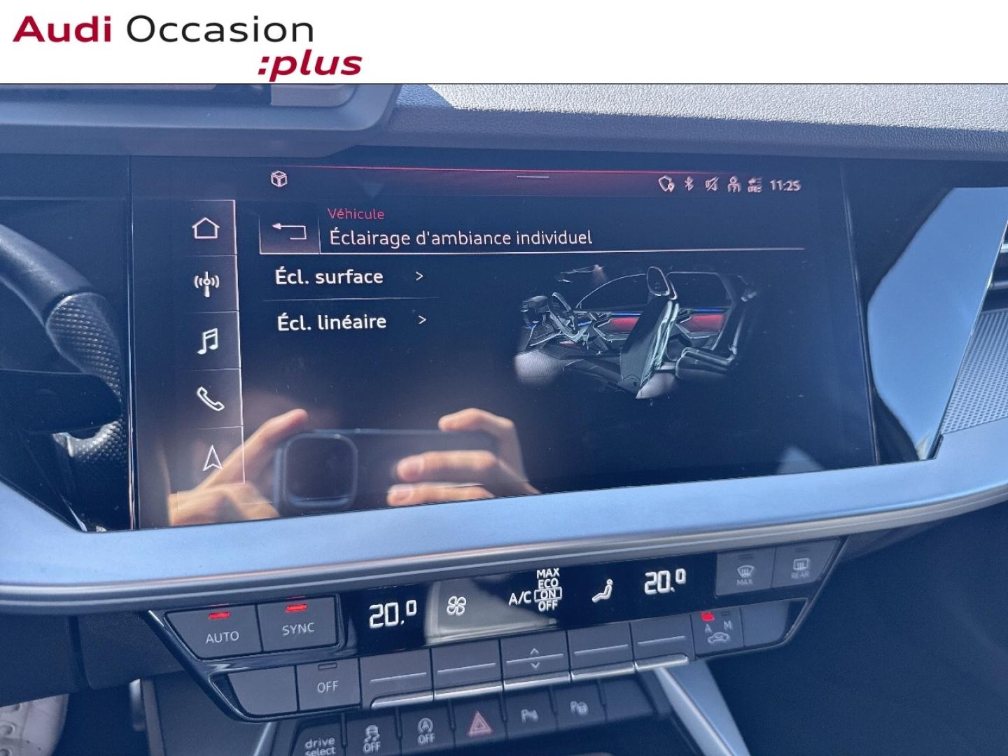 Voitures occasions Audi A3 Sportback S line Rivery