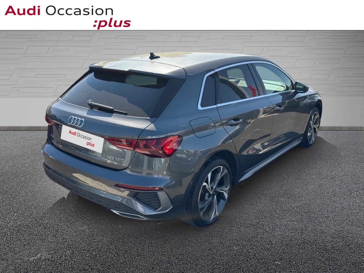 Voitures occasions Audi A3 Sportback S line Rivery