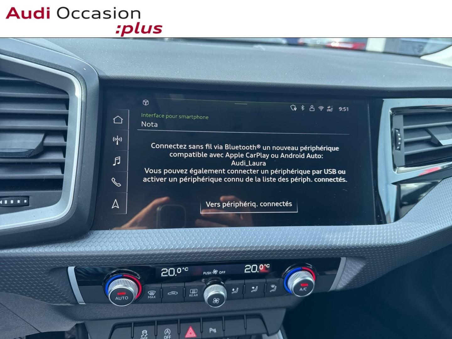 Voitures occasions Audi A1 Sportback Design Hazebrouck