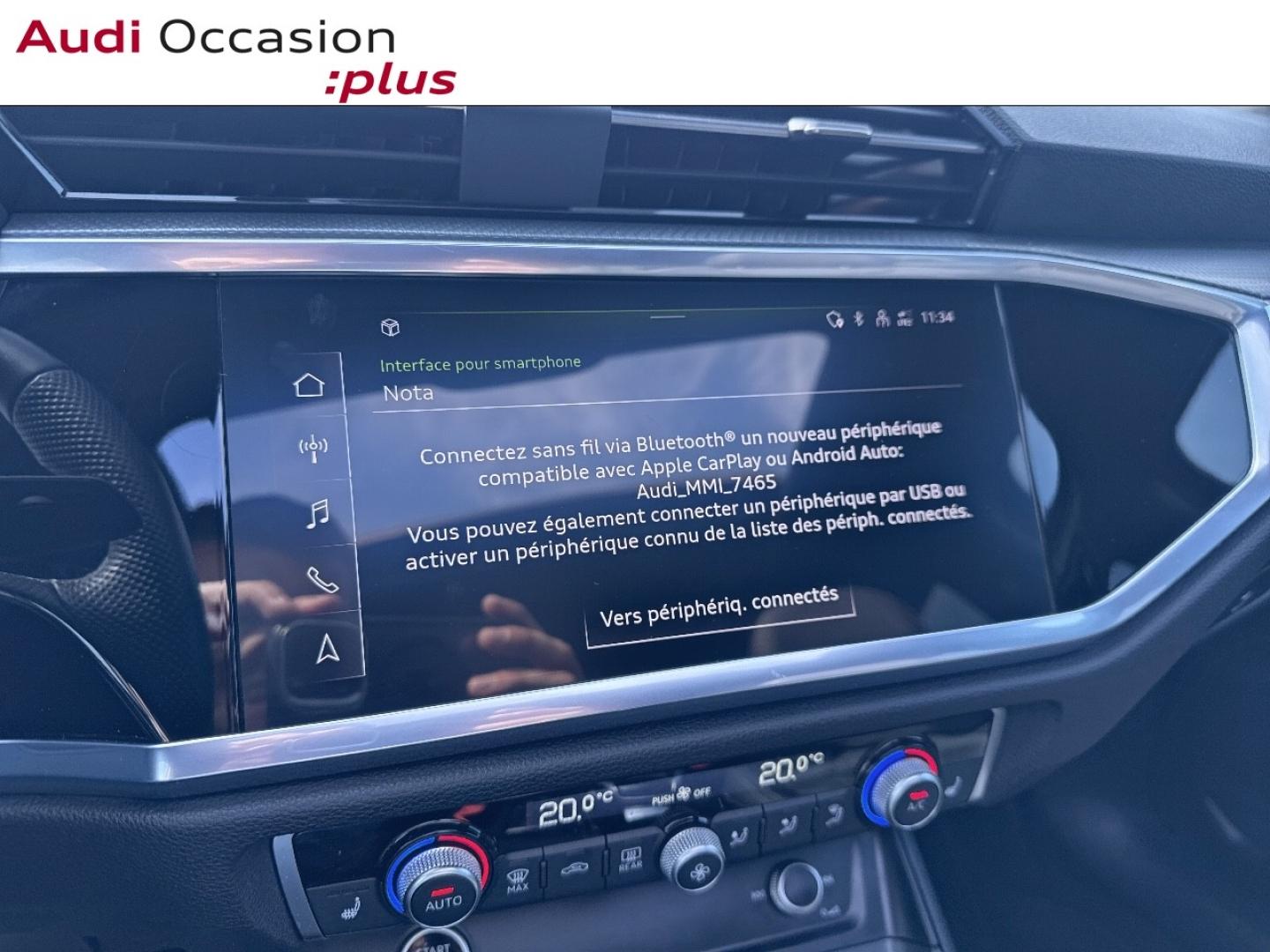 Voitures occasions Audi Q3 S line Rivery