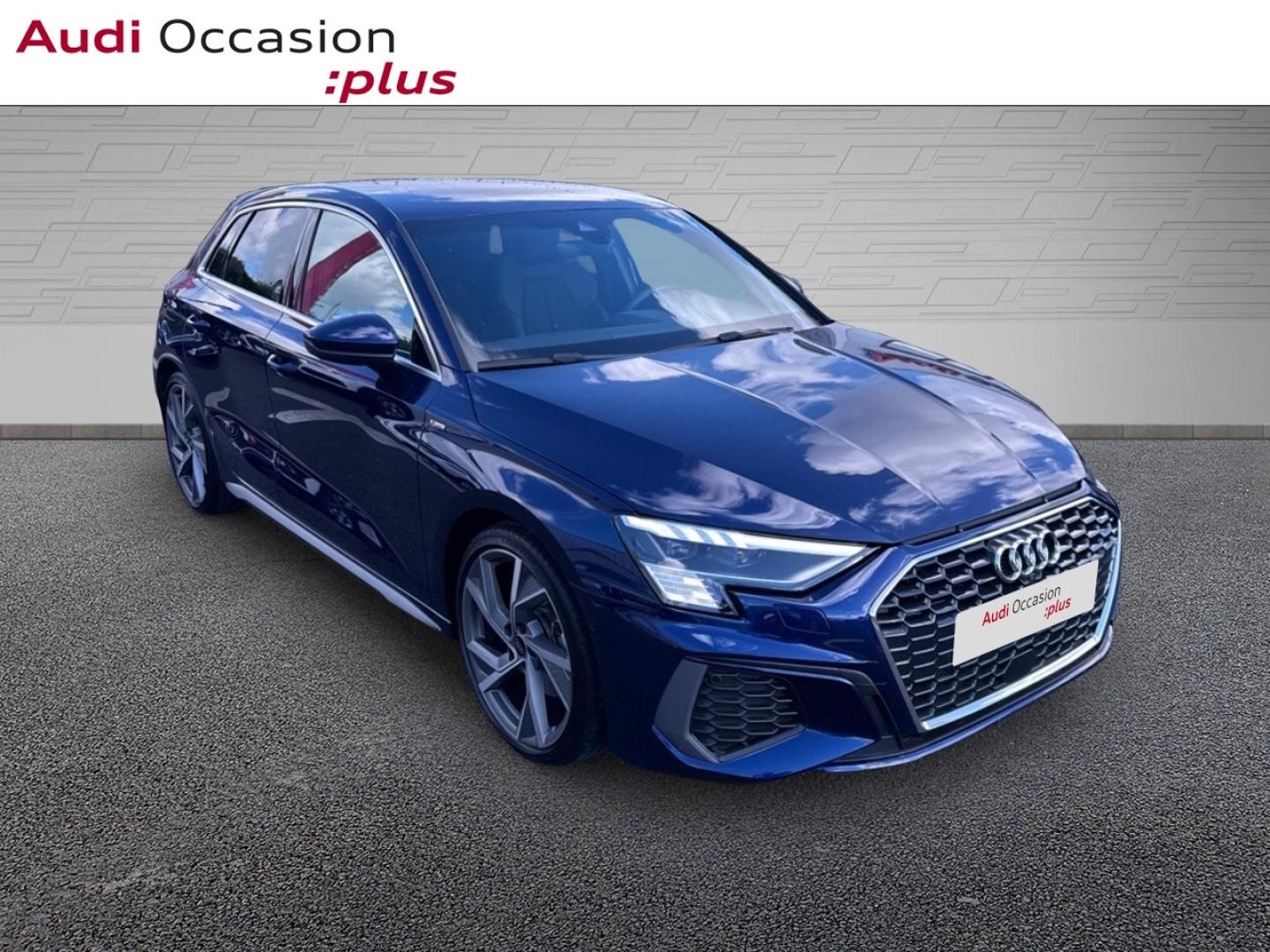 Voitures occasions Audi A3 Sportback S line Rivery