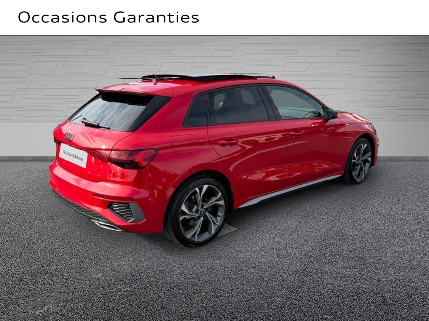 Voitures occasions Audi A3 Sportback S line Rivery