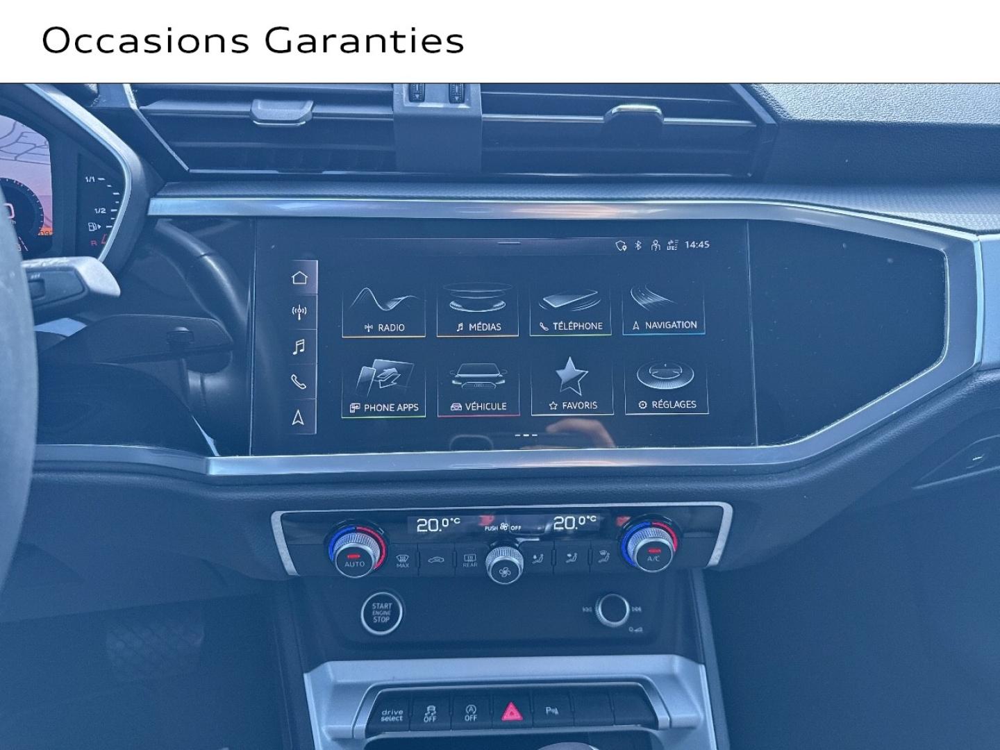 Voitures occasions Audi Q3 Sportback Advanced Rivery