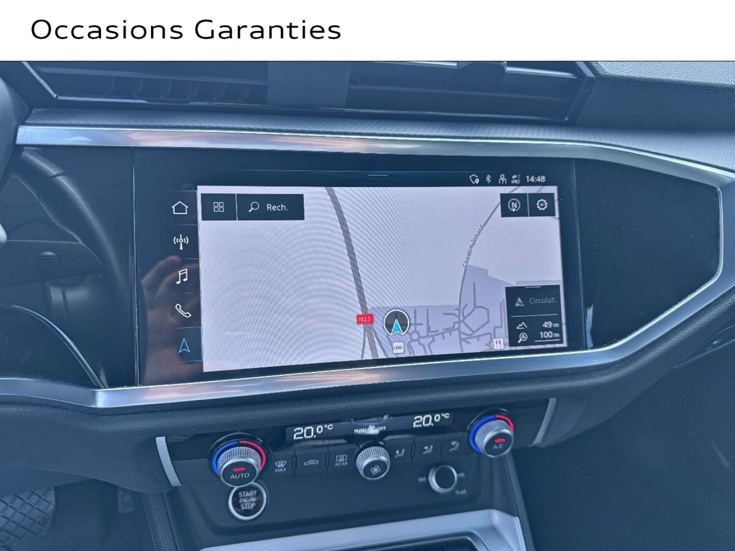 Voitures occasions Audi Q3 Sportback Advanced Rivery