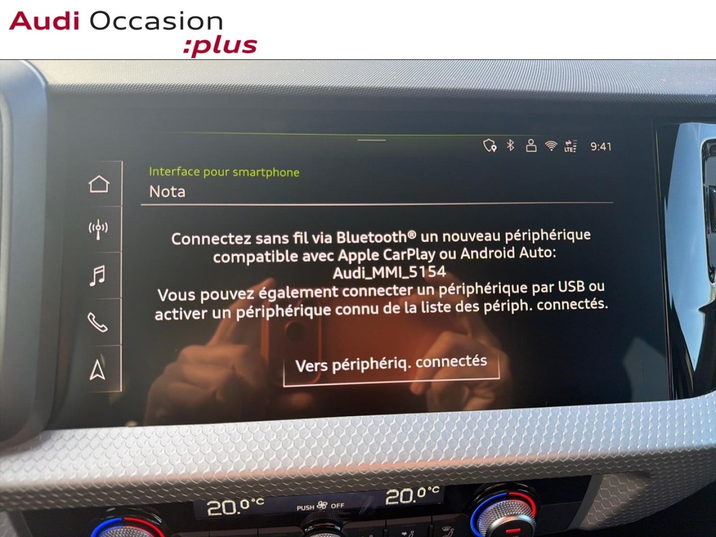 Voitures occasions Audi A1 Sportback S line Rivery