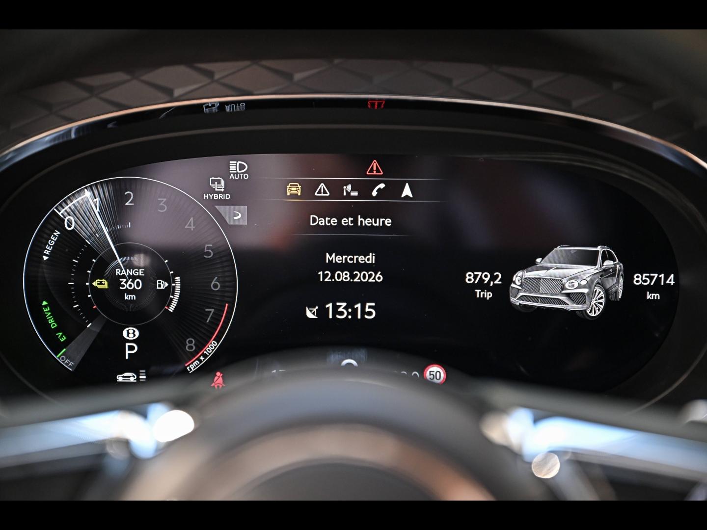 Voitures occasions BENTLEY Bentayga Base Paris