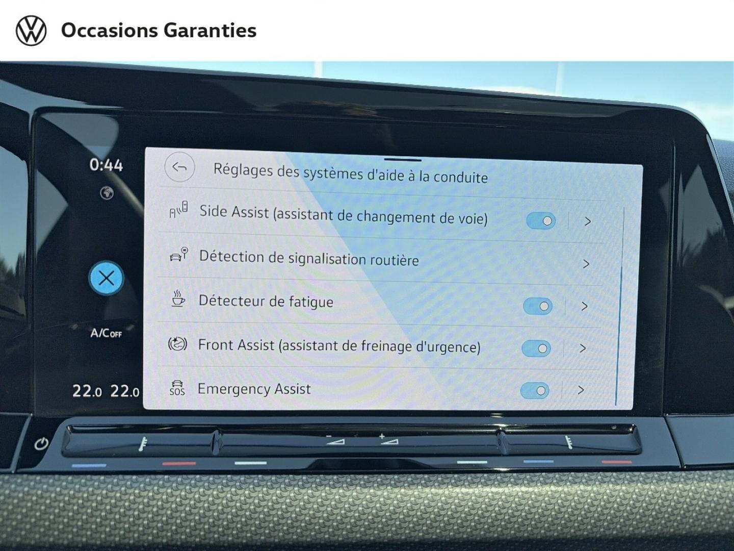 Voitures occasions VOLKSWAGEN GOLF R-Line Laxou