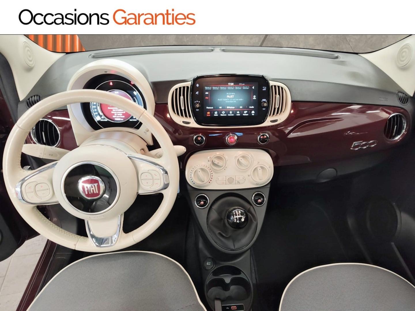 Voitures occasions FIAT 500 Lounge Laxou