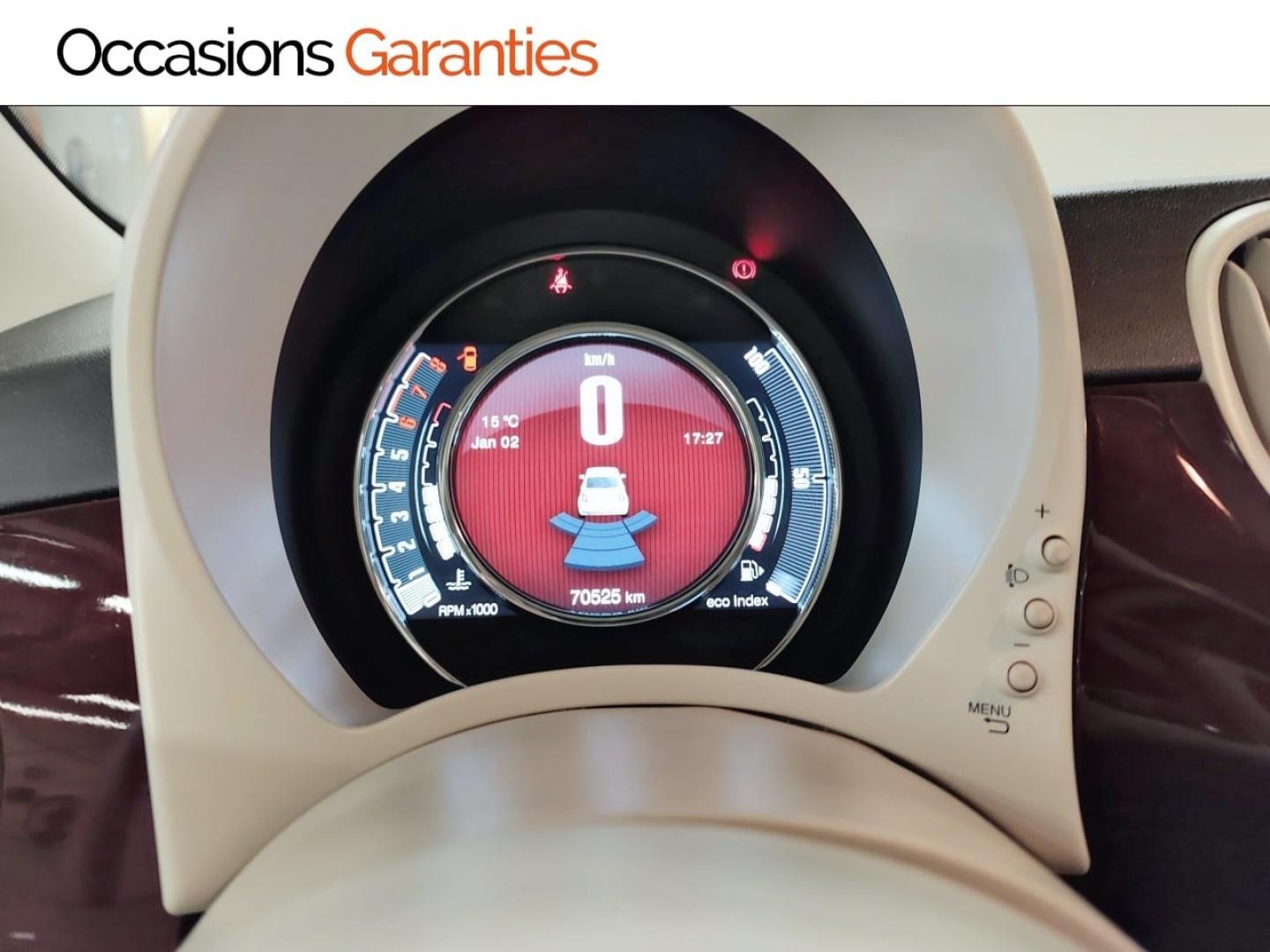 Voitures occasions FIAT 500 Lounge Laxou