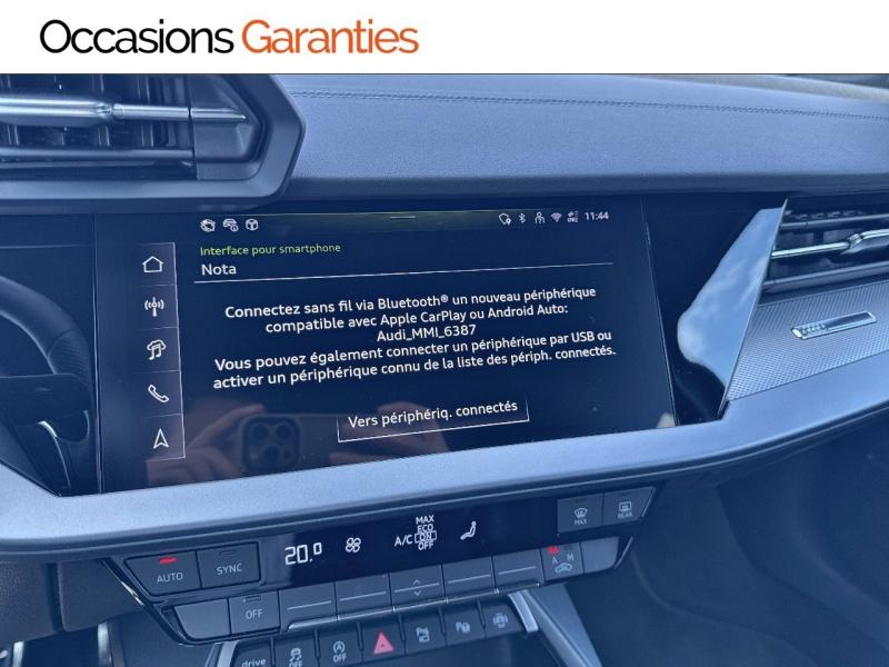 Voitures occasions Audi A3 Sportback S line Nancy