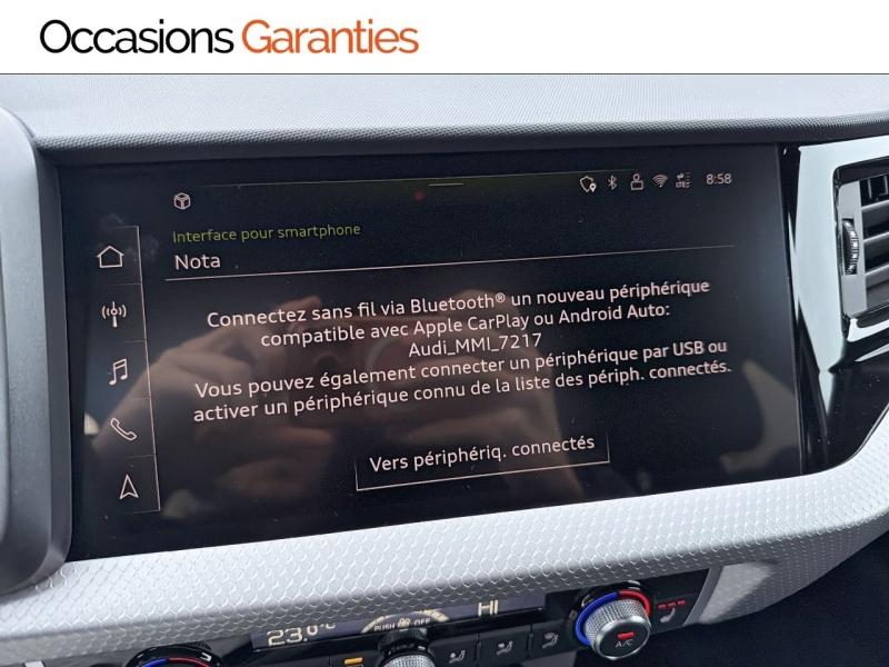 Voitures occasions Audi A1 Sportback S line plus Nancy