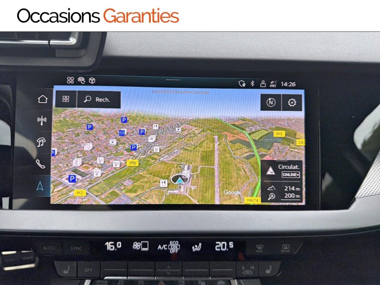 Voitures occasions Audi A3 Sportback S line Nancy