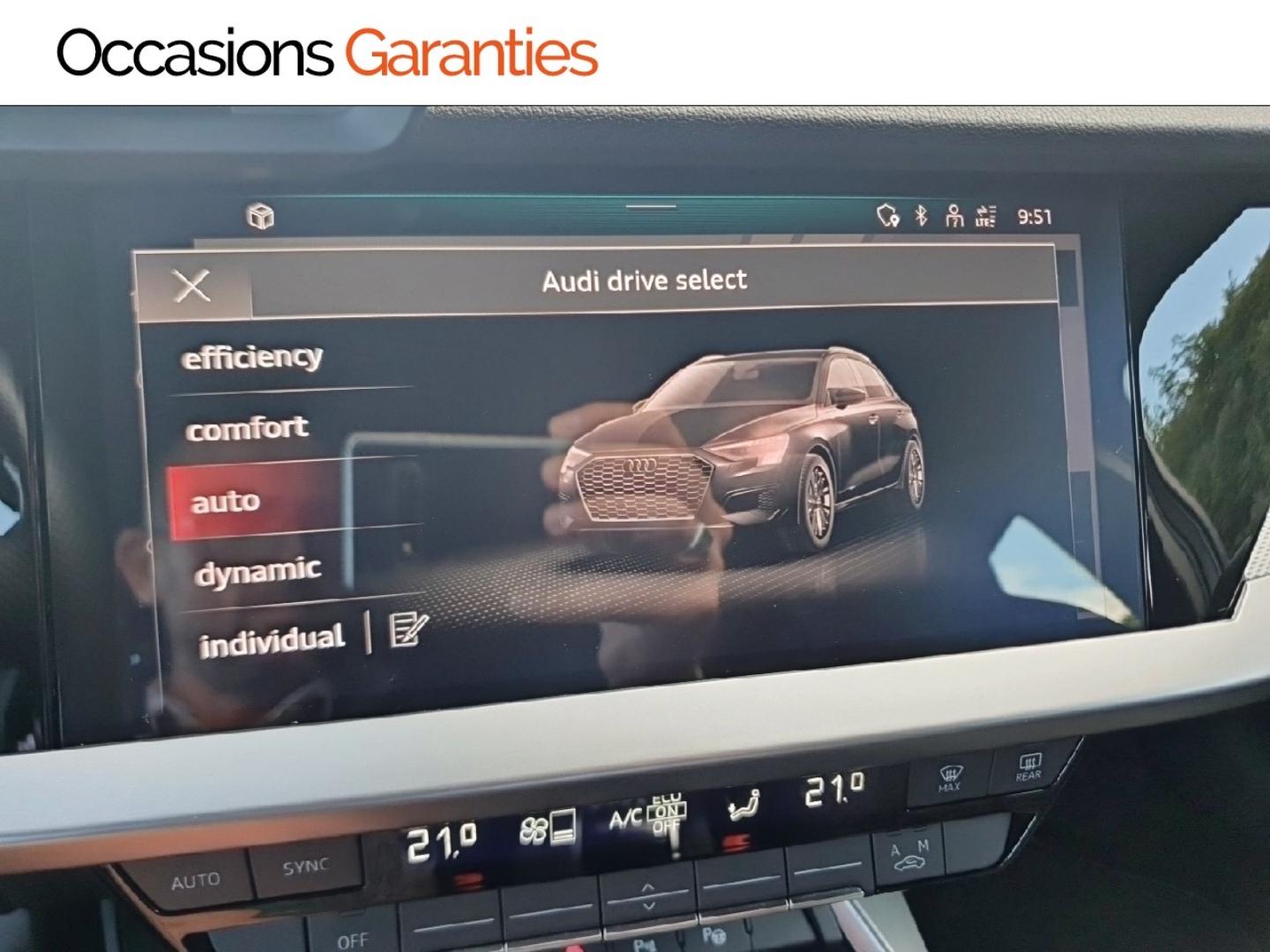 Voitures occasions Audi A3 Sportback S line Nancy