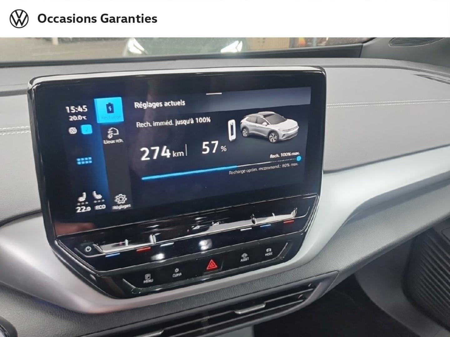 Voitures occasions VOLKSWAGEN ID.4 Life Plus Nancy