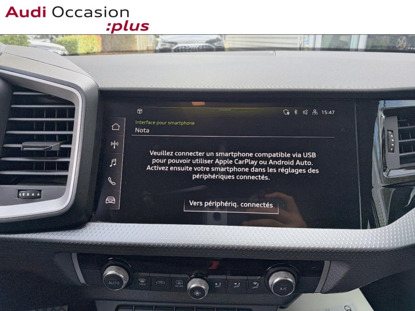 Voitures occasions Audi A1 Sportback Advanced Orvault