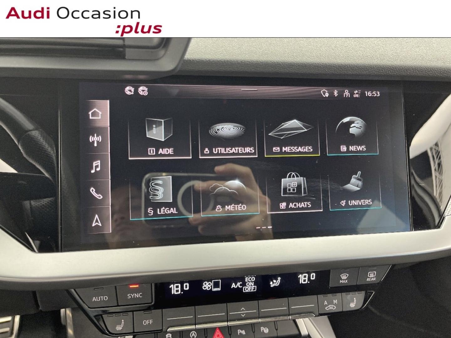Voitures occasions Audi A3 Sportback S line Orvault