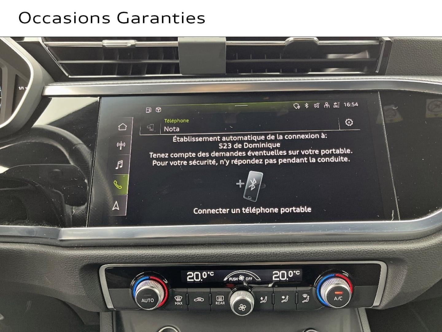 Voitures occasions Audi Q3 Sportback S line Orvault