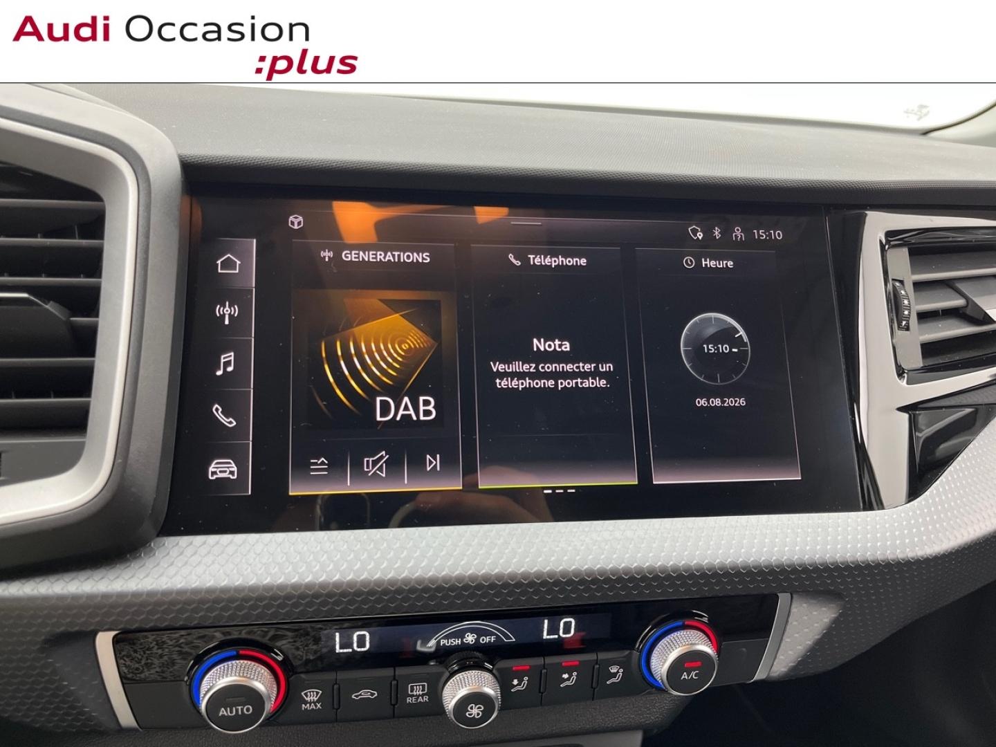 Voitures occasions Audi A1 Sportback Advanced Orvault