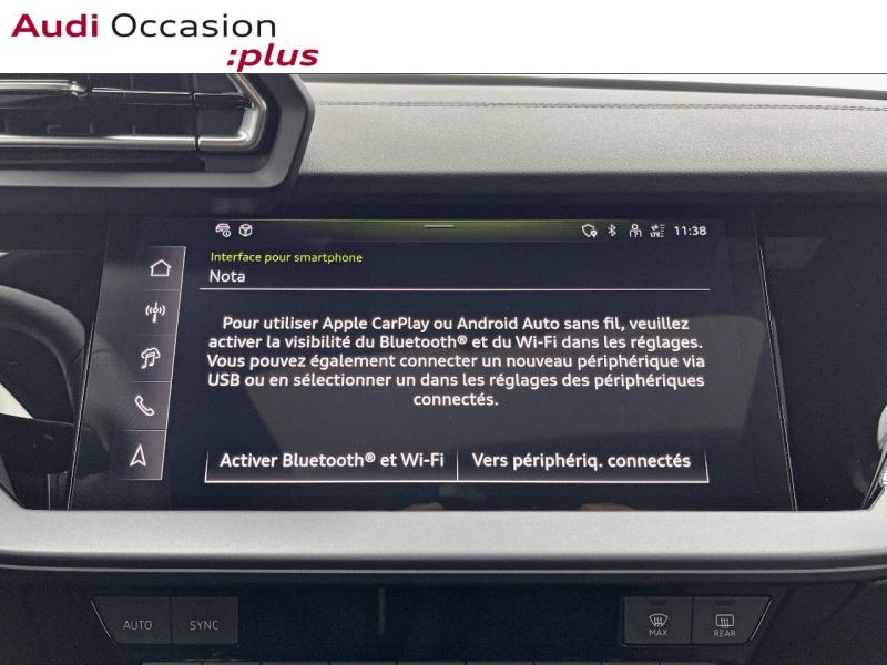 Voitures occasions Audi A3 Sportback S line Orvault