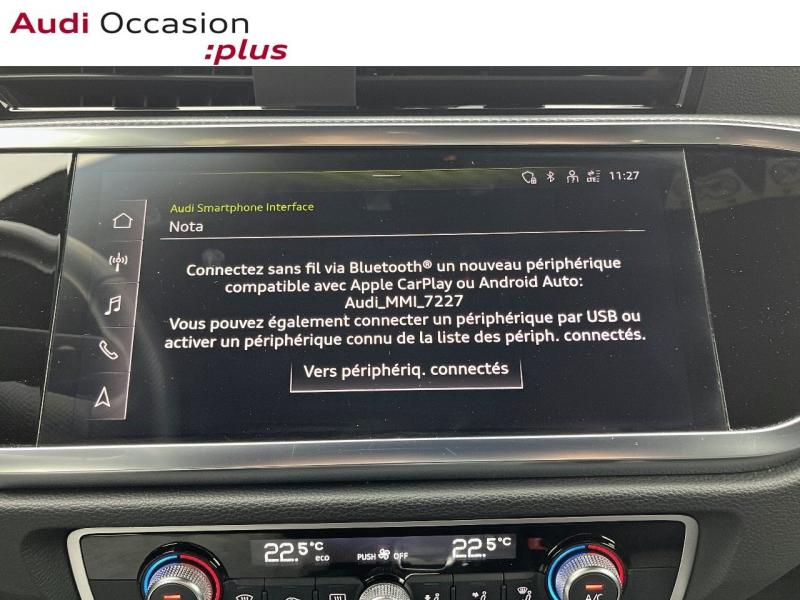 Voitures occasions Audi Q3 Sportback S line Orvault