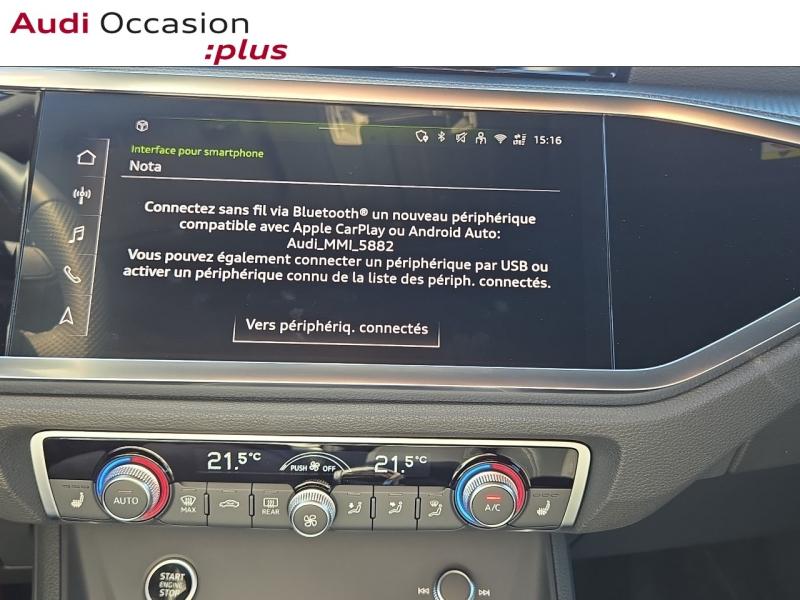 Voitures occasions Audi Q3 Sportback Black Edition Orvault