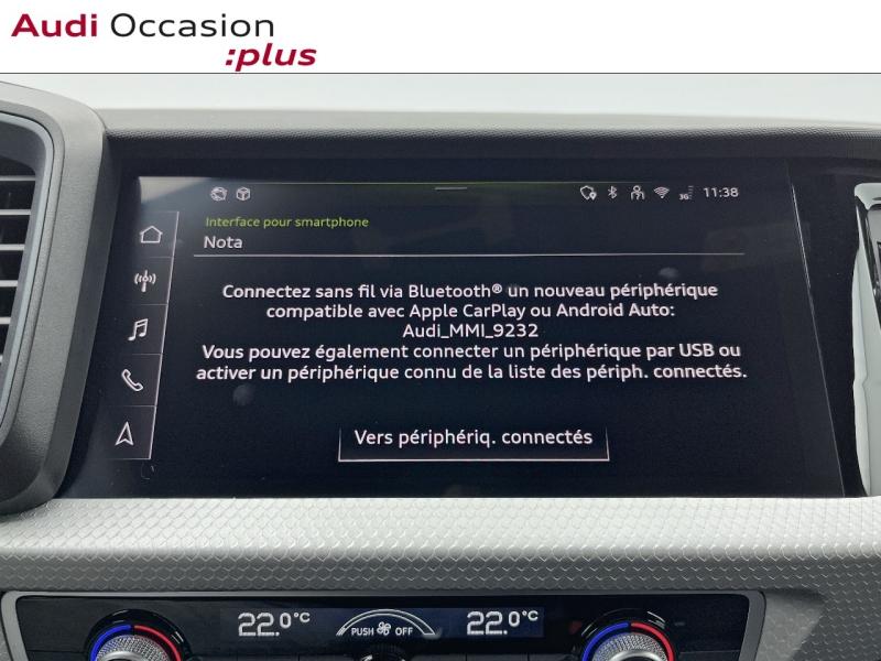 Voitures occasions Audi A1 Sportback S line plus Orvault