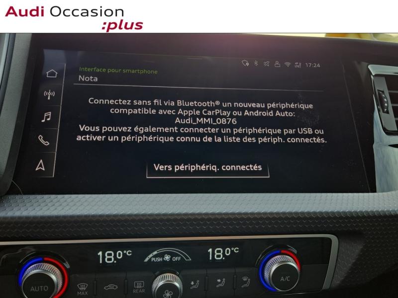 Voitures occasions Audi A1 Sportback Design Orvault