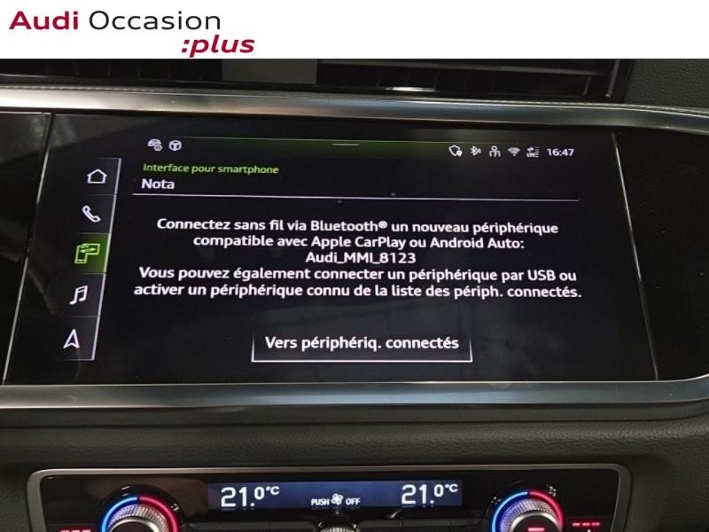Voitures occasions Audi Q3 Sportback S line plus Orvault
