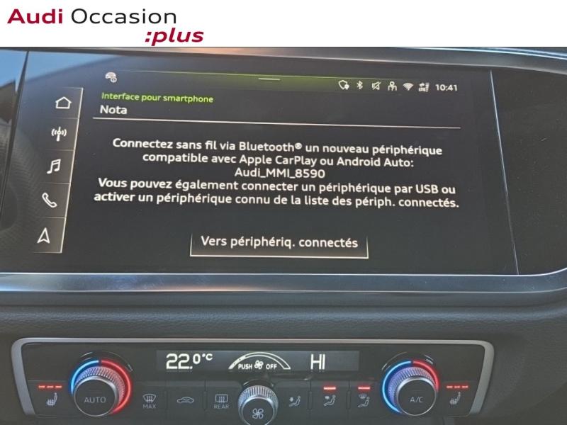 Voitures occasions Audi Q3 Sportback S line plus Orvault
