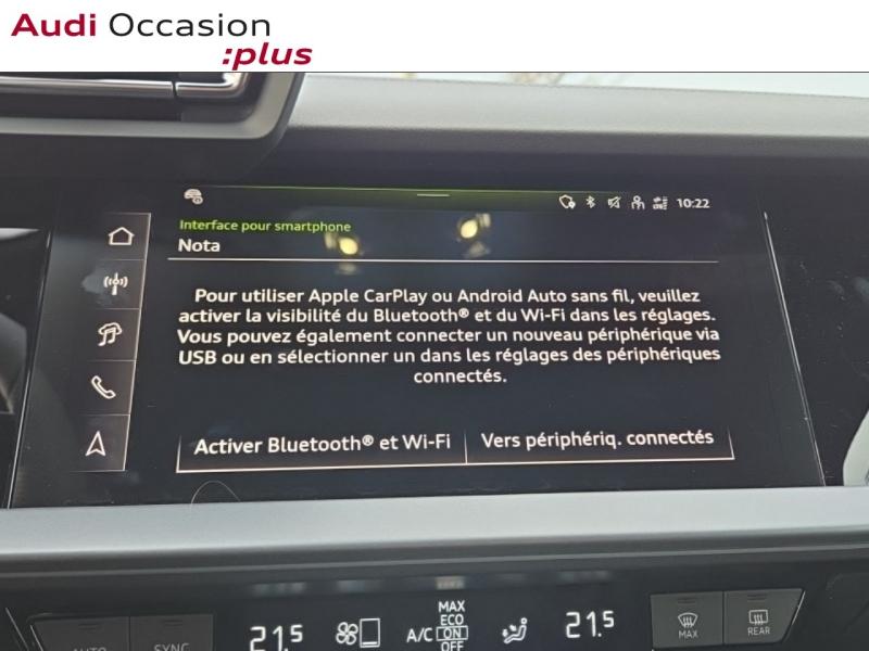 Voitures occasions Audi A3 Sportback S line Orvault