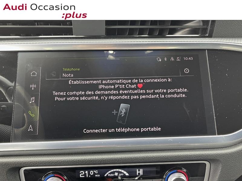 Voitures occasions Audi Q3 Sportback S line Orvault