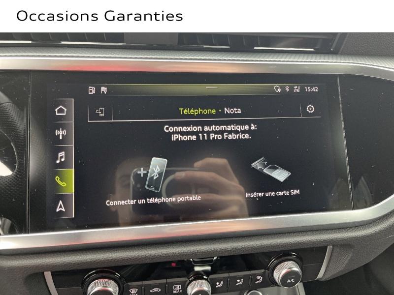 Voitures occasions Audi Q3 Sportback S line Orvault