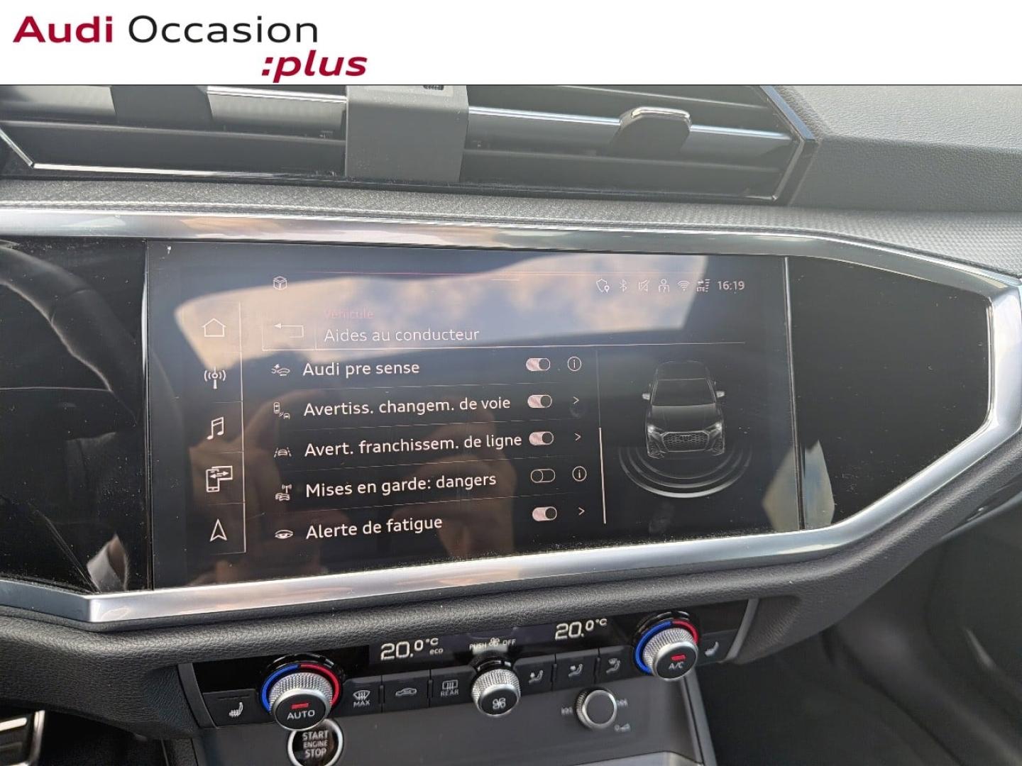 Voitures occasions Audi Q3 Sportback S line plus Rezé