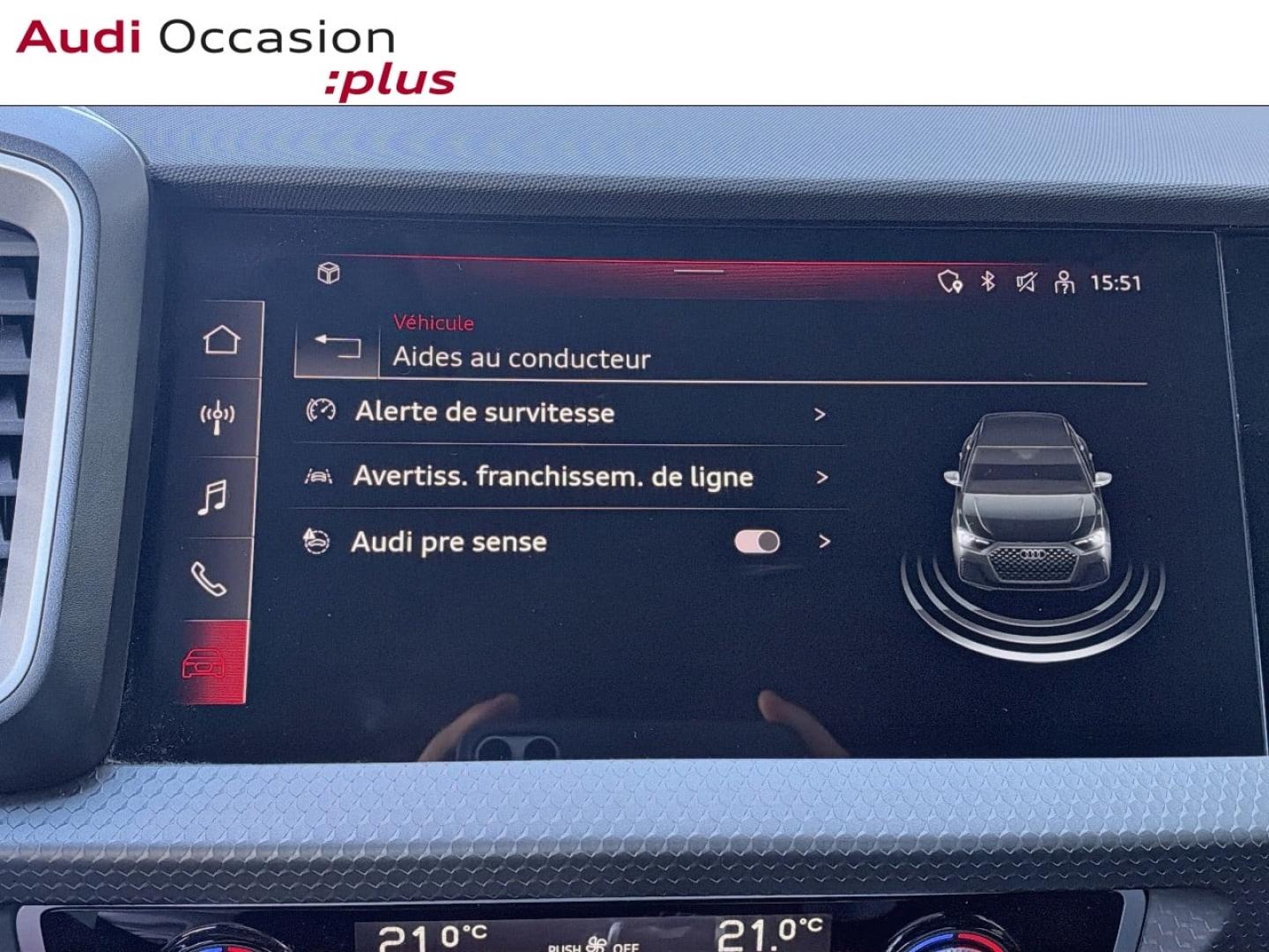 Voitures occasions Audi A1 Sportback Advanced Orvault