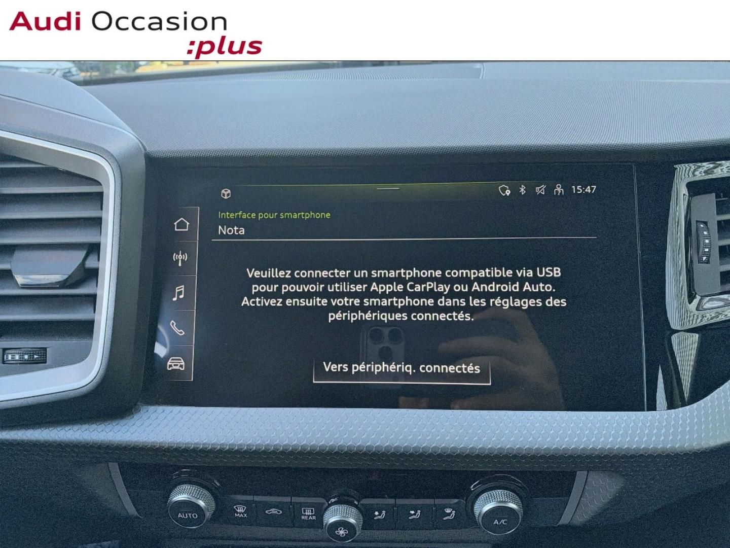 Voitures occasions Audi A1 Sportback Advanced Orvault