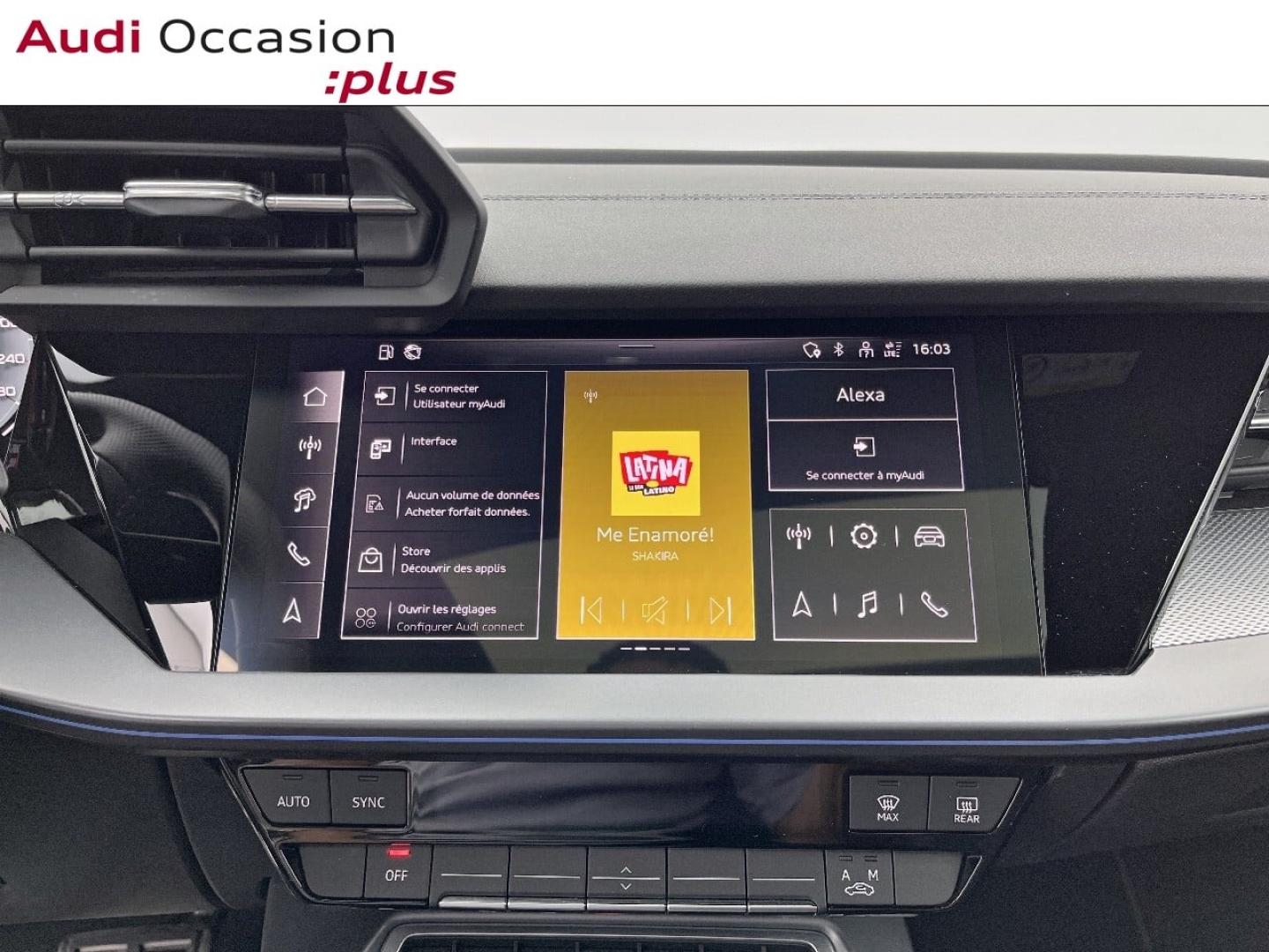 Voitures occasions Audi A3 Sportback S line Orvault