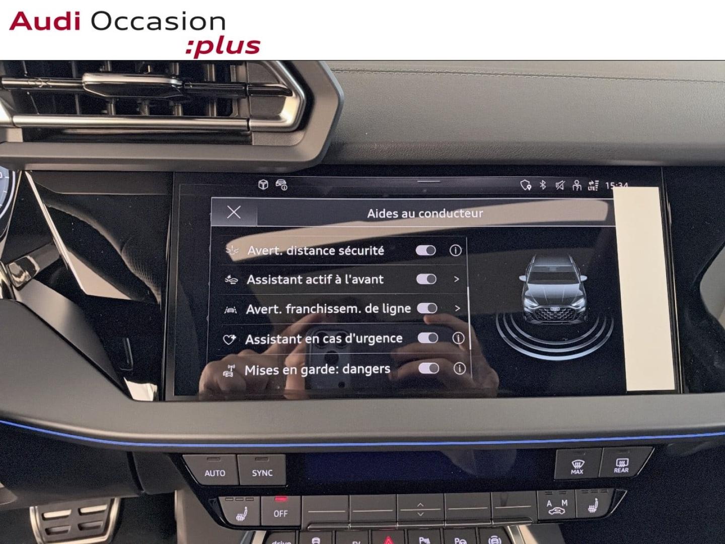 Voitures occasions Audi A3 Sportback S line Orvault