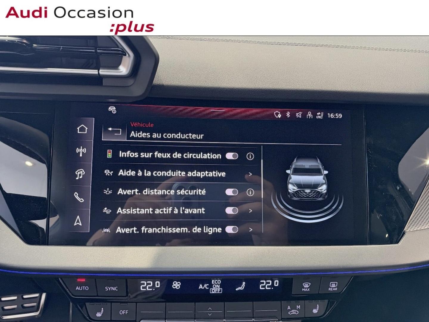 Voitures occasions Audi A3 Sportback S line Rezé