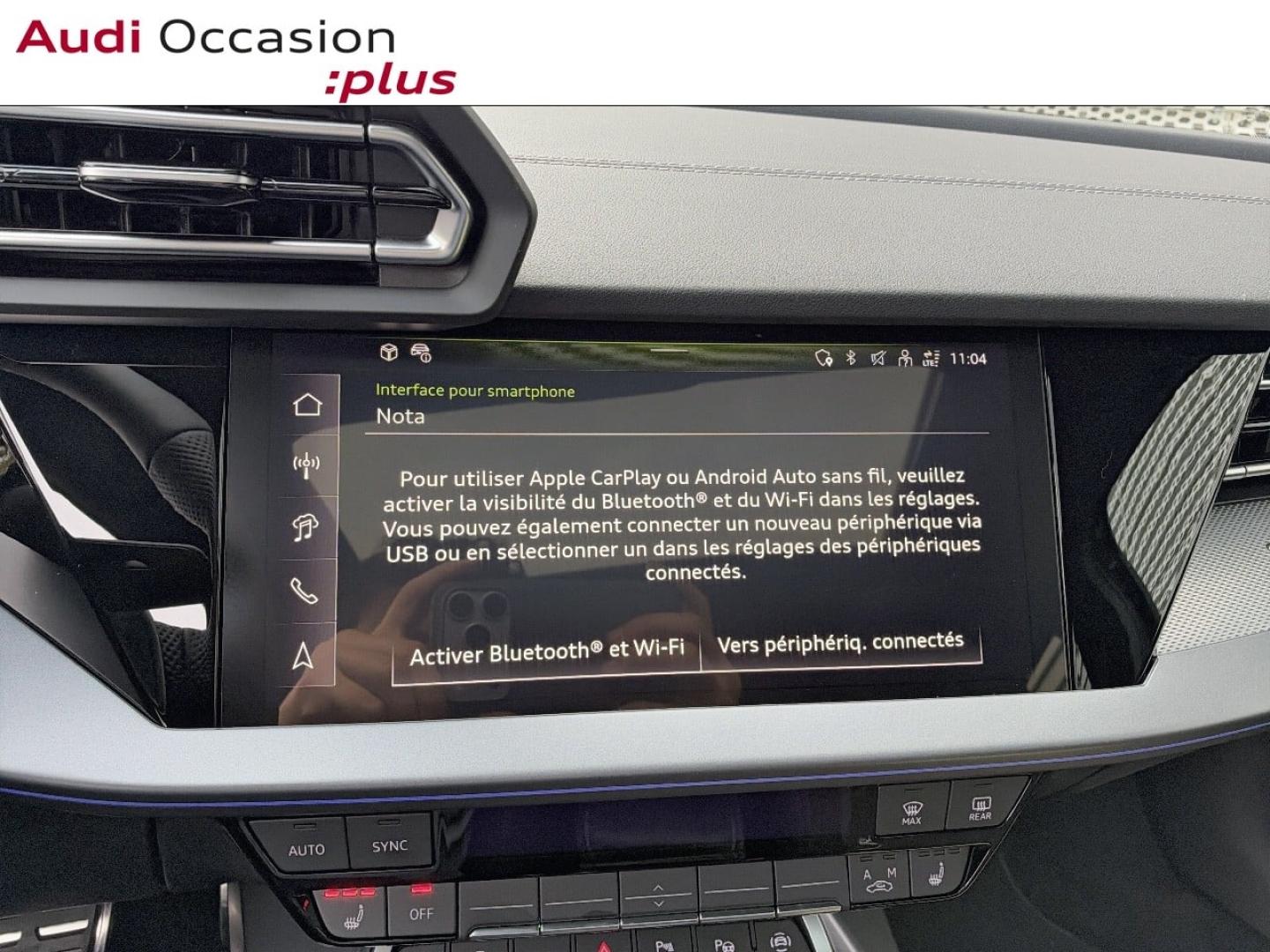 Voitures occasions Audi A3 Sportback S line Orvault
